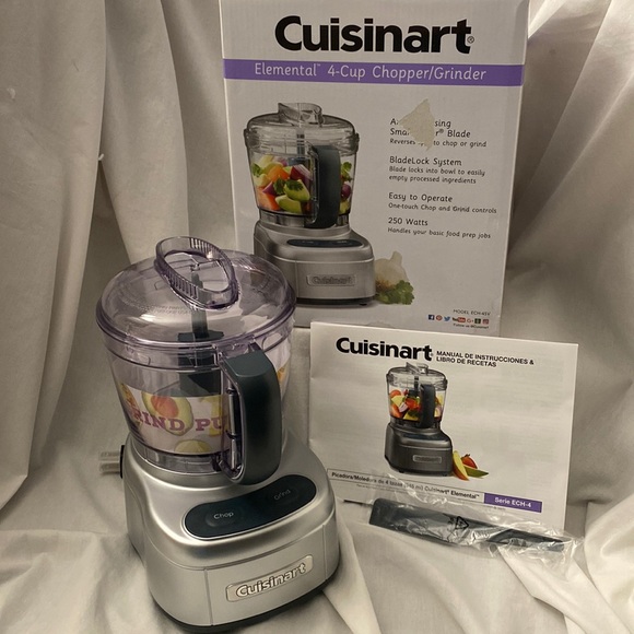 Cuisinart Kitchen Cuisinart Elemental 4cup Chopper Grinder Silver